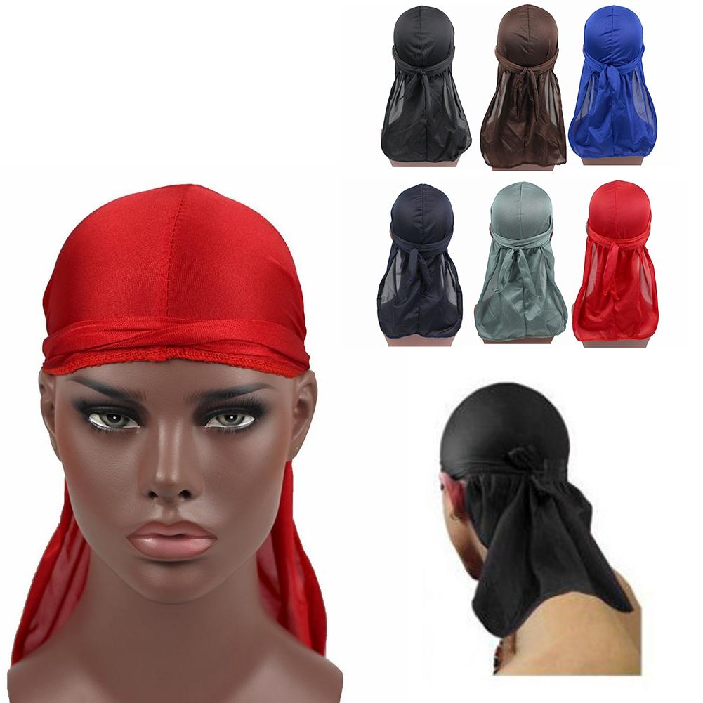 thumbnail image 2 of SGACAI Gorro de seda unisex para hombre y mujer, bandana, pañuelo, pañuelo, E6, 2 of 7