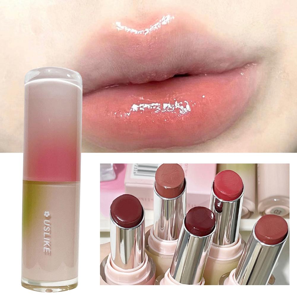 thumbnail image 2 of Ruifaya Lápiz labial de espejo Hawthorn Red, hidratante, de larga duración, con brillo labial acuoso de vidrio., 2 of 7