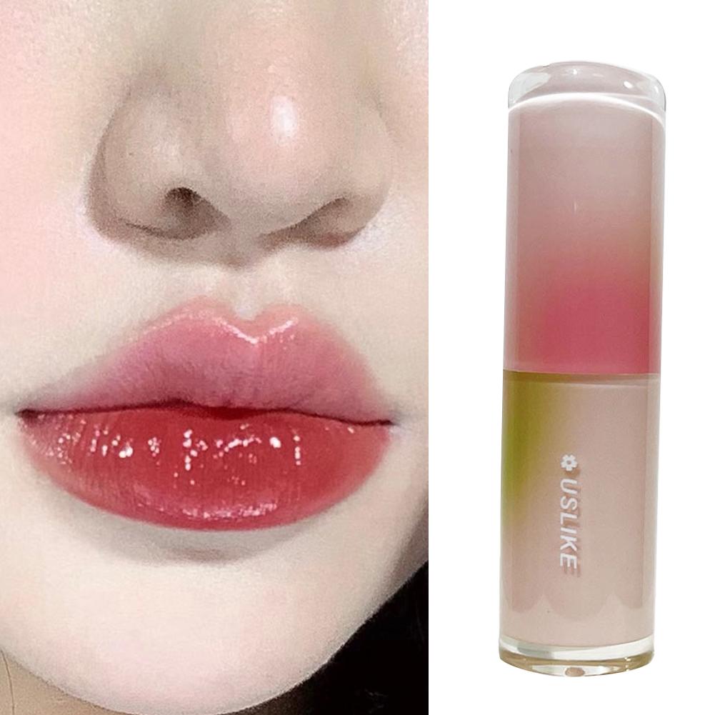 thumbnail image 5 of Ruifaya Lápiz labial de espejo Hawthorn Red, hidratante, de larga duración, con brillo labial acuoso de vidrio., 5 of 7