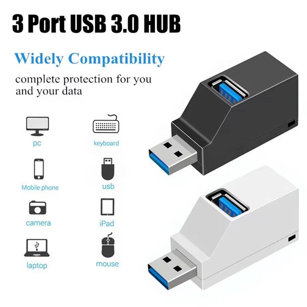 thumbnail image 4 of Wartleves Concentrador divisor de múltiples interfaces USB 2.0 3.0 tipo C, 4 of 7