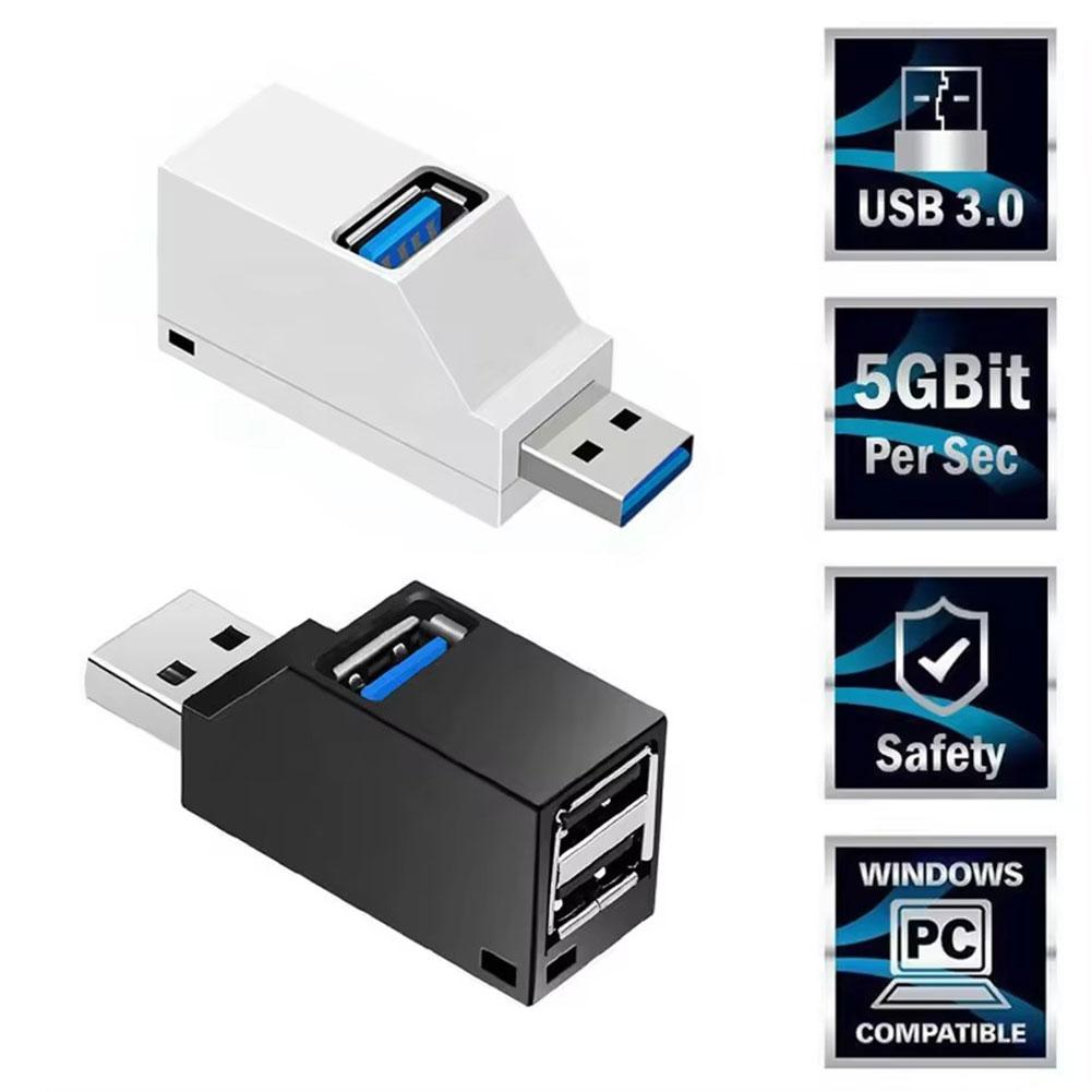 thumbnail image 3 of Wartleves Concentrador divisor de múltiples interfaces USB 2.0 3.0 tipo C, 3 of 7