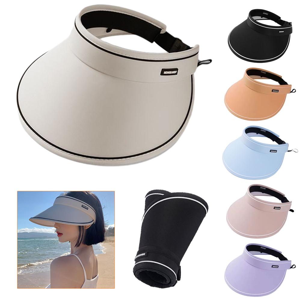 thumbnail image 3 of Ruifaya Sombreros para el sol para mujer, ala ancha, ajustable, protección UV, sombrero de verano con sensación de hielo N4, 3 of 7