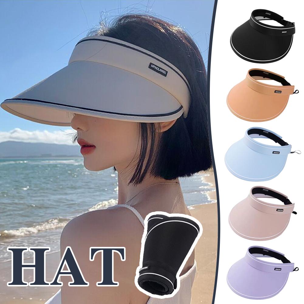 thumbnail image 2 of Ruifaya Sombreros para el sol para mujer, ala ancha, ajustable, protección UV, sombrero de verano con sensación de hielo N4, 2 of 7