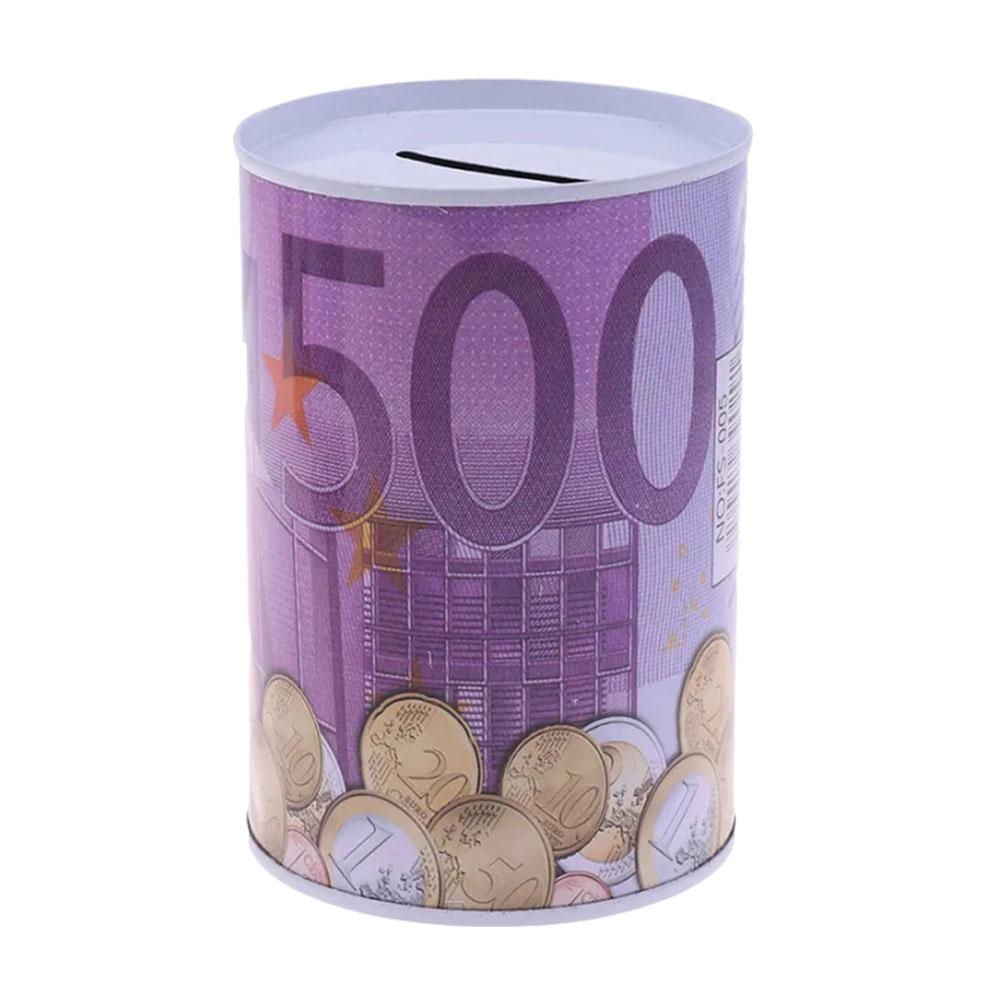 thumbnail image 5 of Wartleves Biblioteca de monedas Tarro de monedas Contenedor de almacenamiento de metal Tanque Receptor Máquina Compra de dinero Cajero Almacenamiento Q1J2 USD, 5 of 7