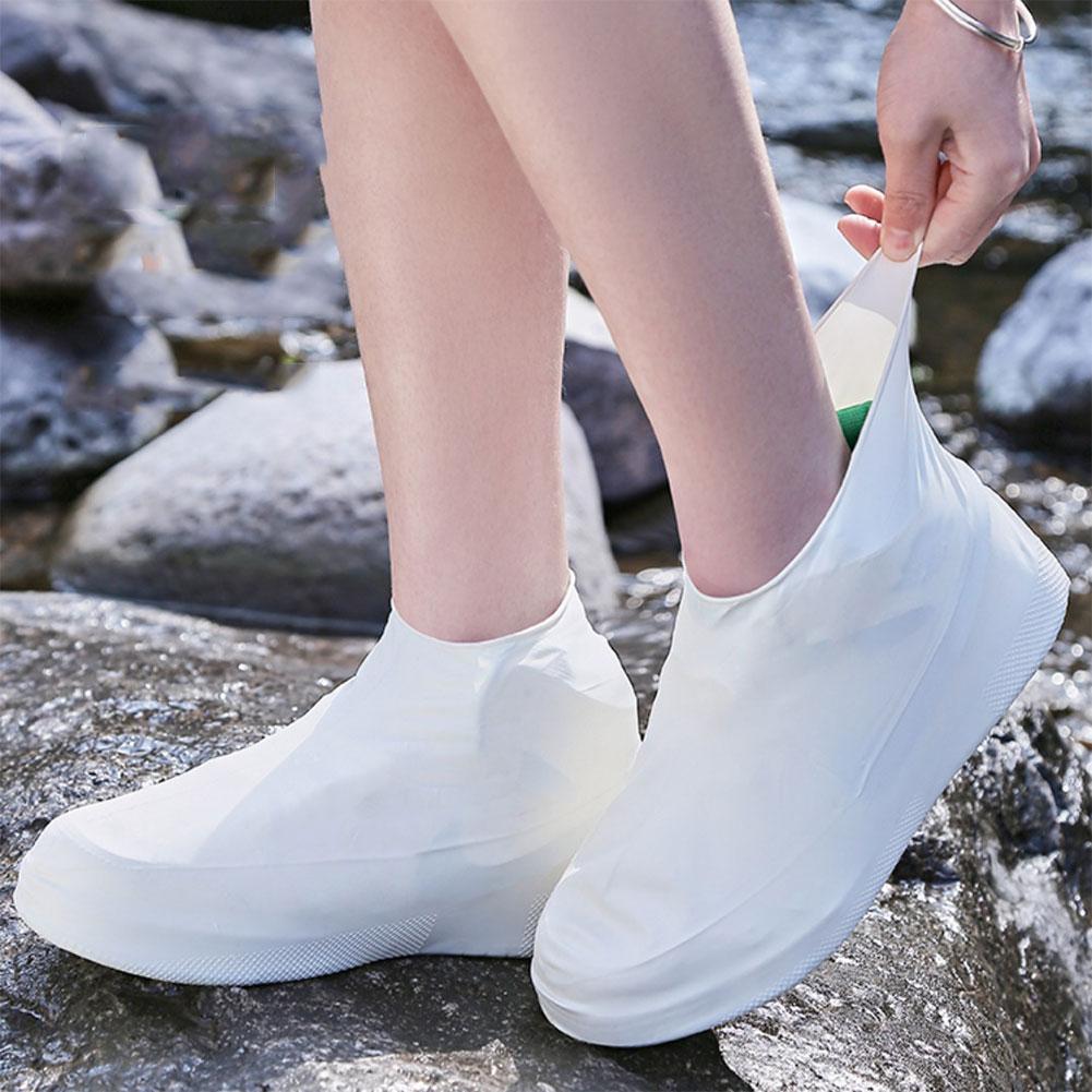 thumbnail image 4 of Ruifaya Funda impermeable para zapatos para días lluviosos Fundas impermeables para zapatos Funda protectora para botas;, 4 of 7