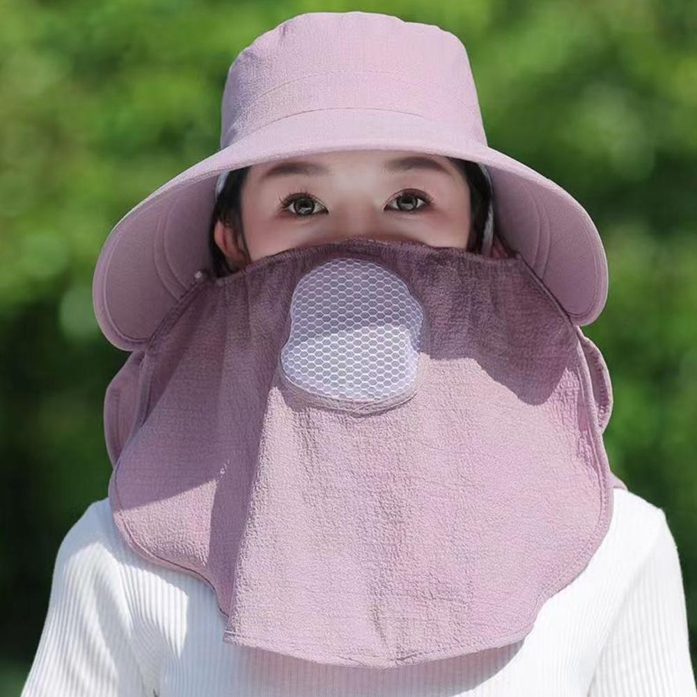 thumbnail image 2 of Wartleves Sombrero de pesca Sombrero plegable para el sol Protección UV Ajustable para hombres Mujeres Senderismo Garde K :р, 2 of 7