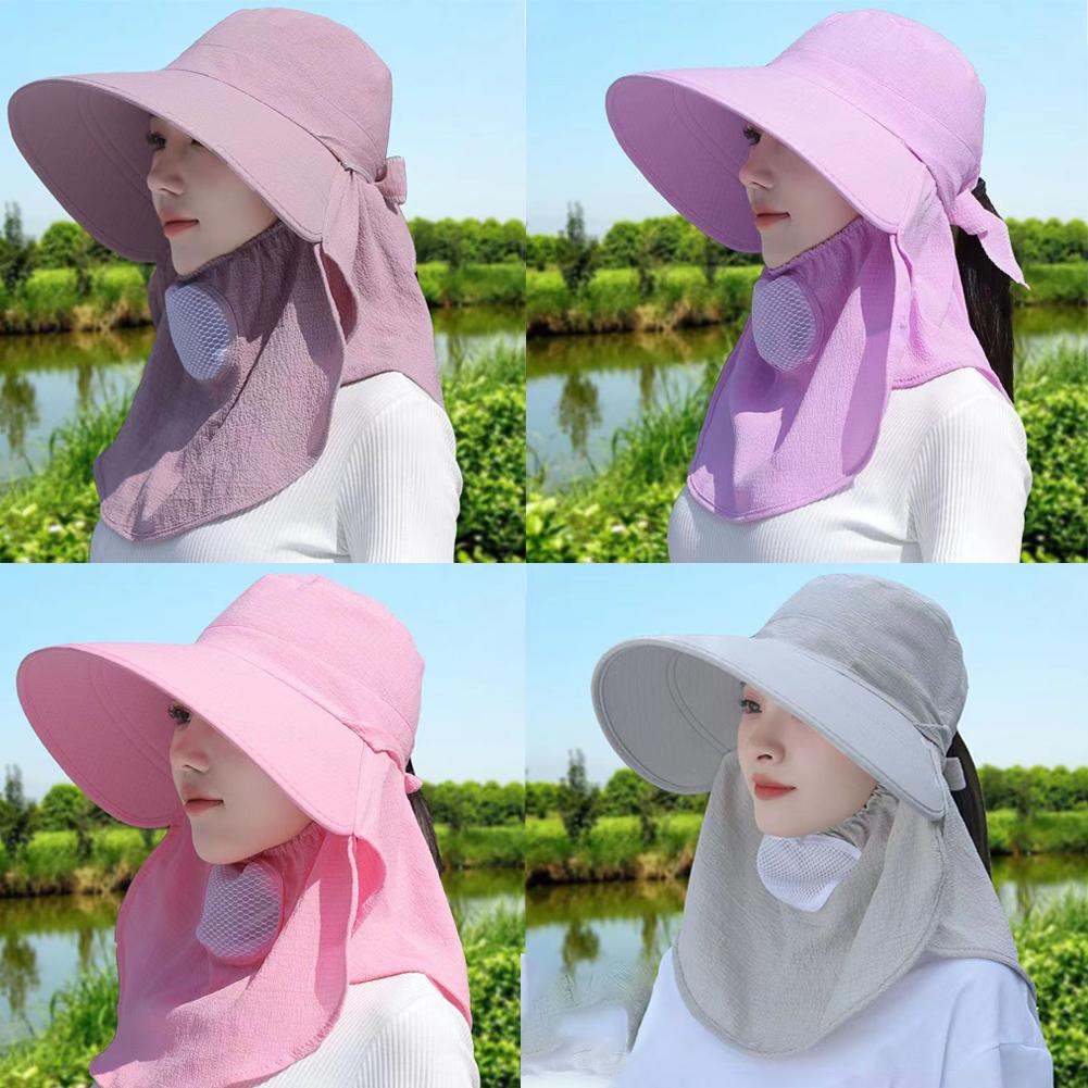 thumbnail image 3 of Wartleves Sombrero de pesca Sombrero plegable para el sol Protección UV Ajustable para hombres Mujeres Senderismo Garde K :р, 3 of 7