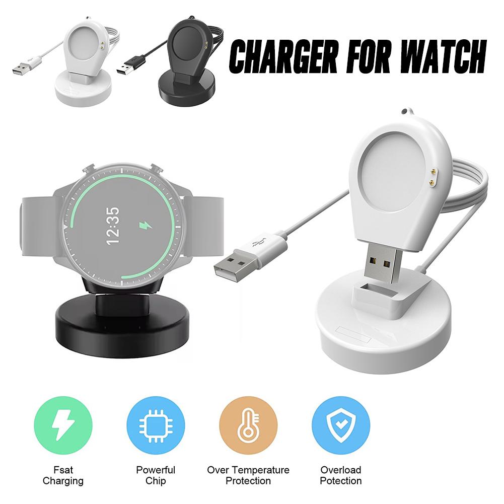 thumbnail image 5 of Ruifaya Cargador para reloj Cable de carga Base USB con forma de gota Juego de soporte de carga Z4, 5 of 7