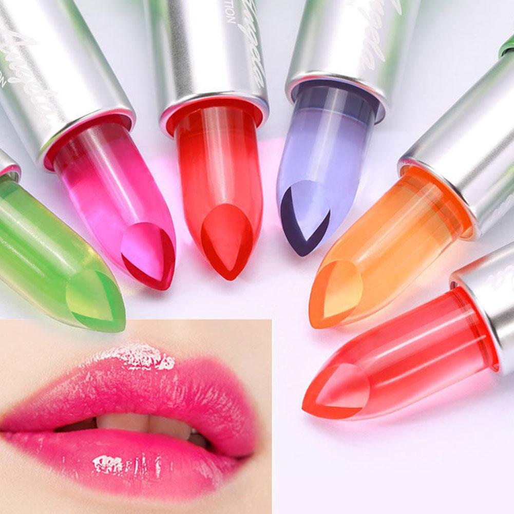 thumbnail image 3 of Wartleves 1x Lápiz labial hidratante de larga duración que cambia de color con aloe vera, 3 of 7