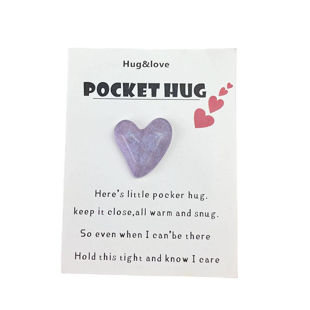 thumbnail image 5 of Ruifaya Regalos inspiradores de Pocket Hug Token para mujeres con tarjetas de felicitación WN W3Q7, 5 of 7