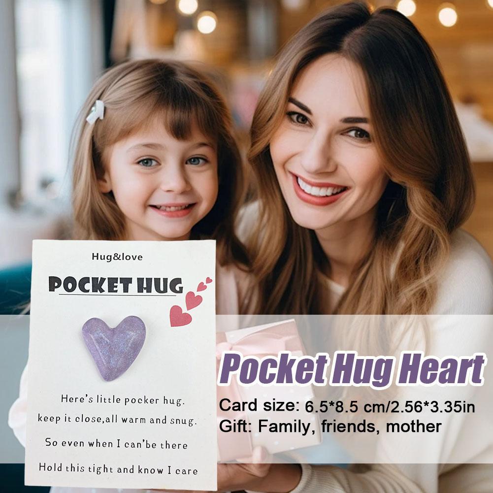 thumbnail image 2 of Ruifaya Regalos inspiradores de Pocket Hug Token para mujeres con tarjetas de felicitación WN W3Q7, 2 of 7