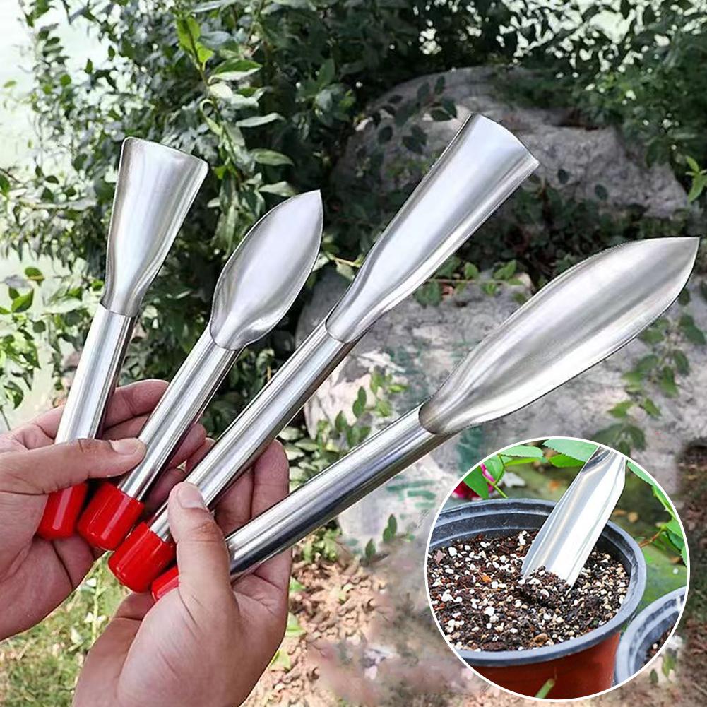 thumbnail image 2 of Wartleves Juego de herramientas de jardinería para plantar flores, trasplantar plantas en macetas, pala pequeña V8, 2 of 7