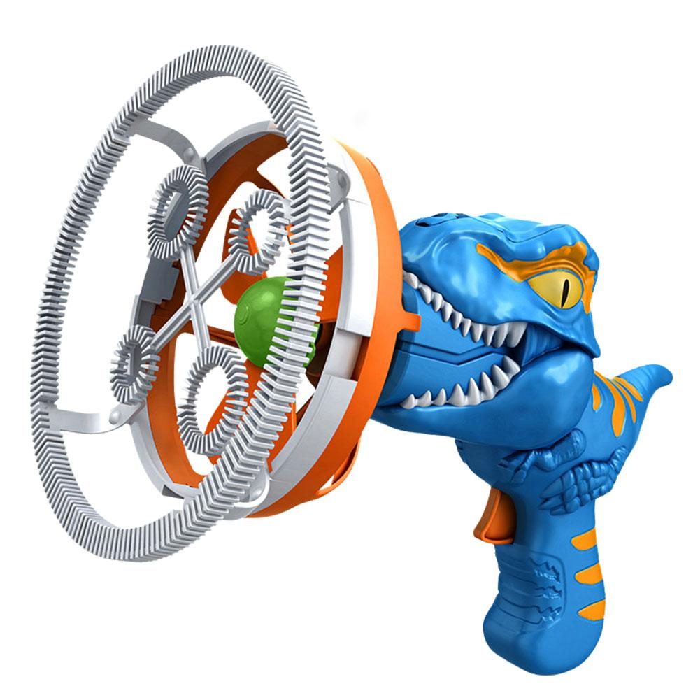 thumbnail image 5 of Wartleves Pistola de burbujas con forma de dinosaurio, máquina sopladora de burbujas, juguete para niños divertido B1W3 D2H3, 5 of 7