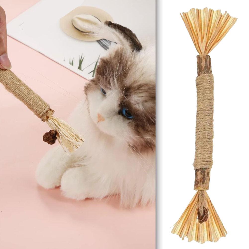 thumbnail image 4 of SGACAI Natürliches Katzenminze-Kauspielzeug für Kätzchen, Zahnreinigung, X3S8 US, 4 of 7