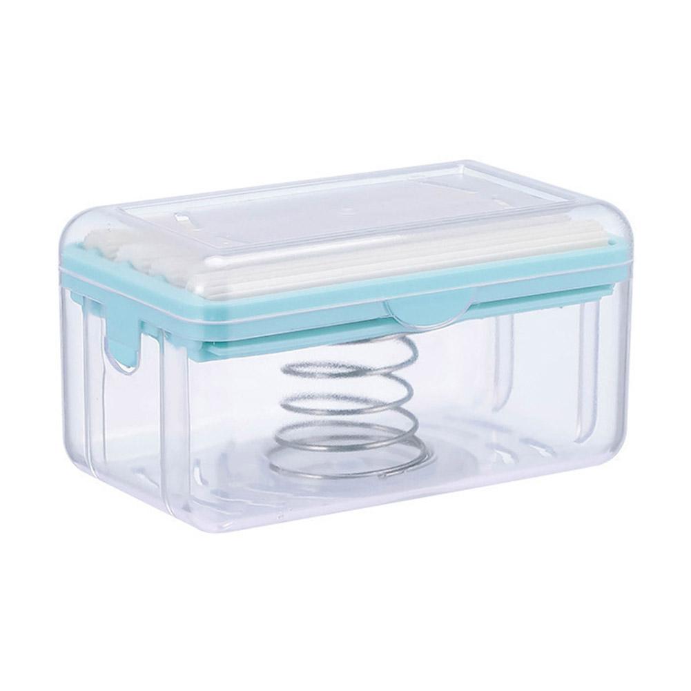 thumbnail image 4 of Wartleves Caja de burbujas de jabón, estante de almacenamiento multifunción, esponja de lavado, prensa manual de líquido., 4 of 7