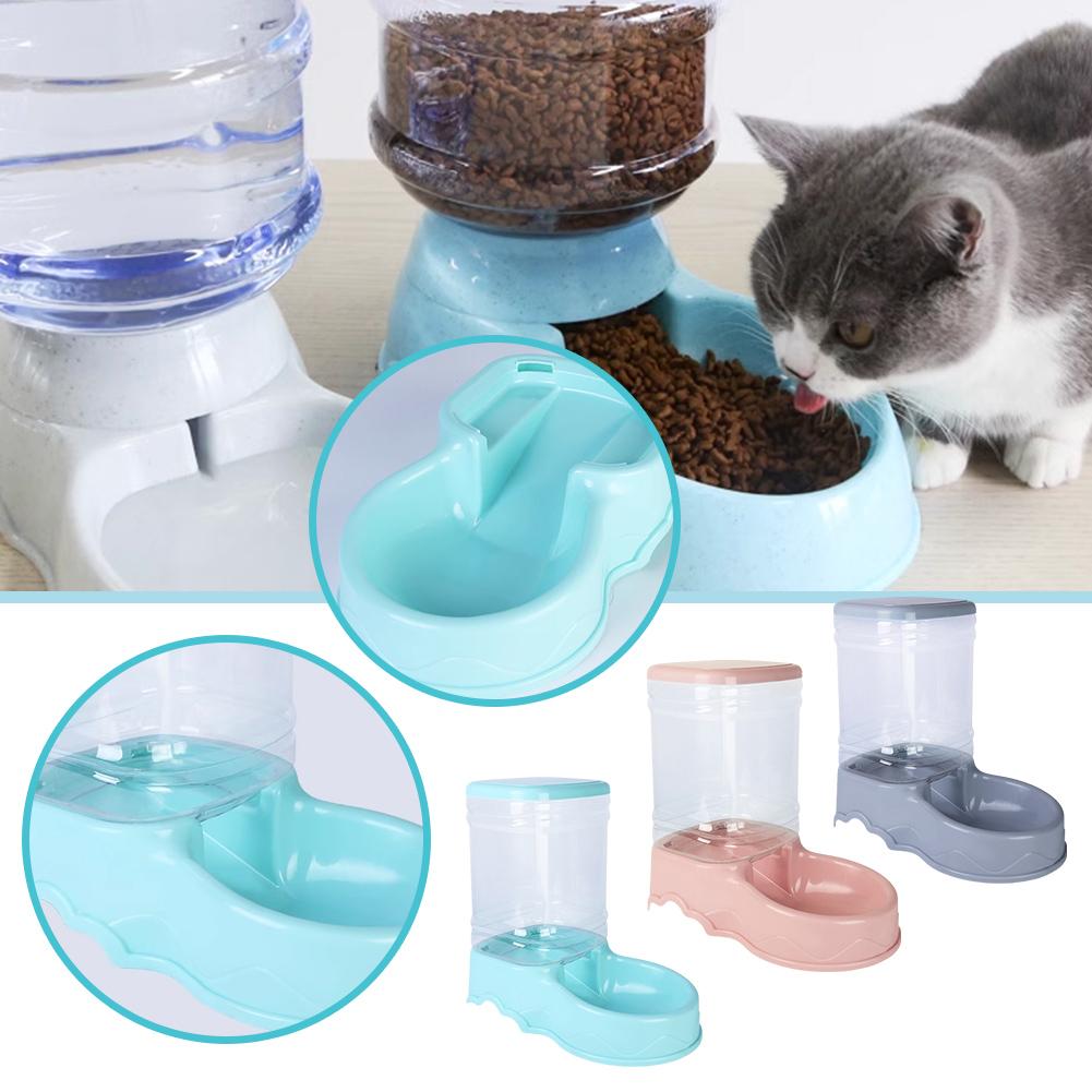 thumbnail image 2 of SGACAI Comedero automático para mascotas, bebedero para gatos, cuenco para gatos, cuenco para perros de gran capacidad, 3,8 l/w, 2 of 7