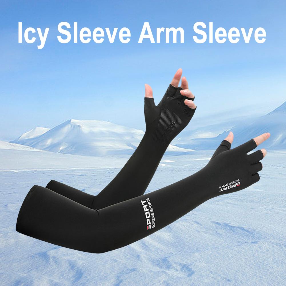 thumbnail image 3 of SGACAI Funda para brazo con mangas heladas, protección solar, guantes, protección solar UV, refrigeraciónθÆ, 3 of 7