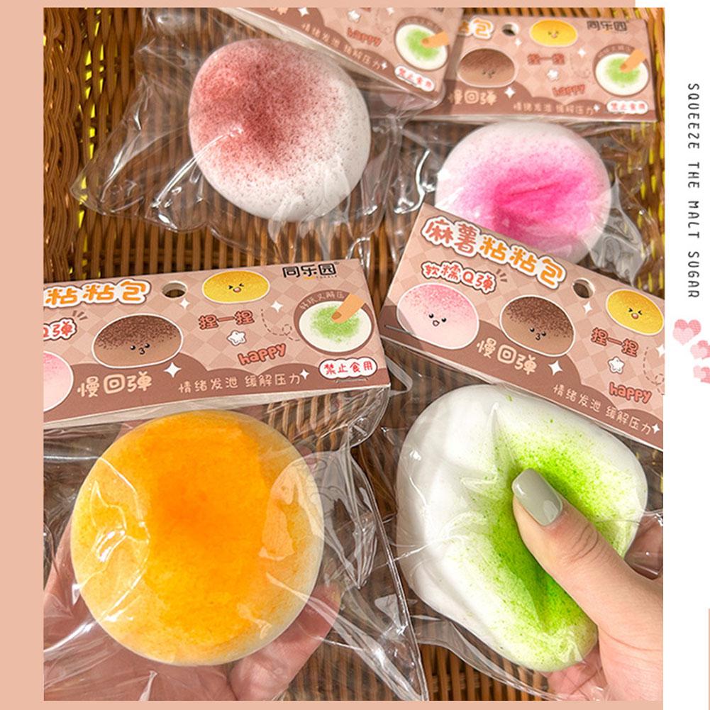 thumbnail image 2 of Wartleves Bolas de arroz para apretar, juguetes antiestrés, juguetes antiestrés, pelotas antiansiedad, 2 of 7