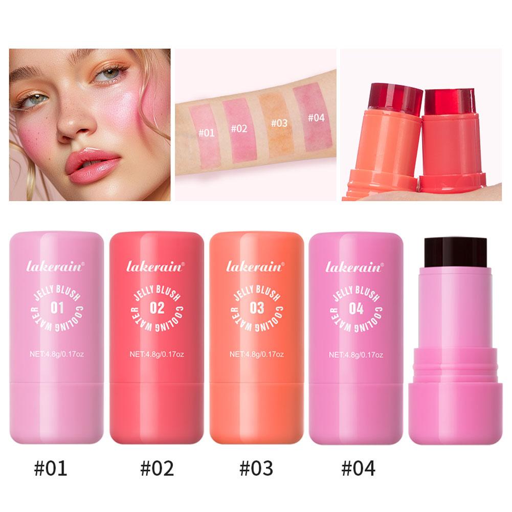 thumbnail image 2 of SGACAI 1 pieza de tinte de gelatina de agua refrescante con leche para labios y mejillas, colorete, maquillaje de EE. UU. 2024, 2 of 7