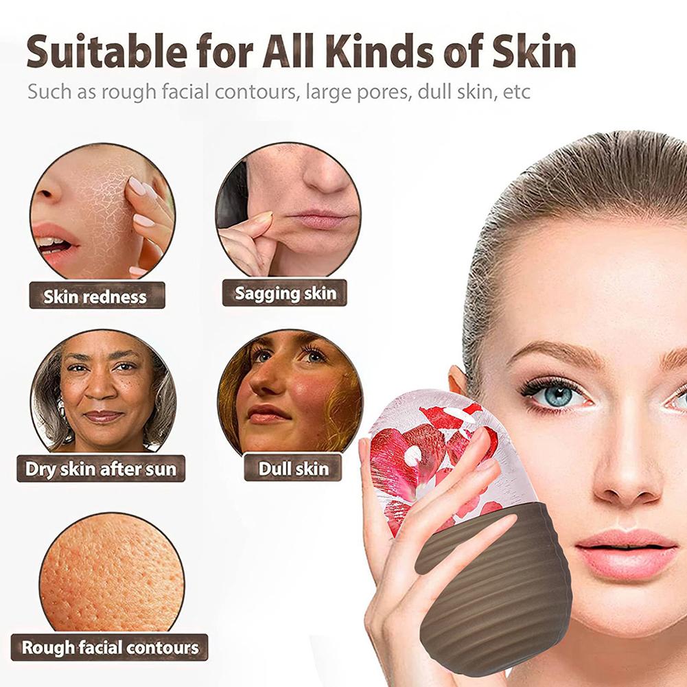 thumbnail image 3 of SGACAI Masajeador de rodillos para eliminar la hinchazón, bolsa de hielo, masaje facial, molde de hielo, nuevo F1, 3 of 7