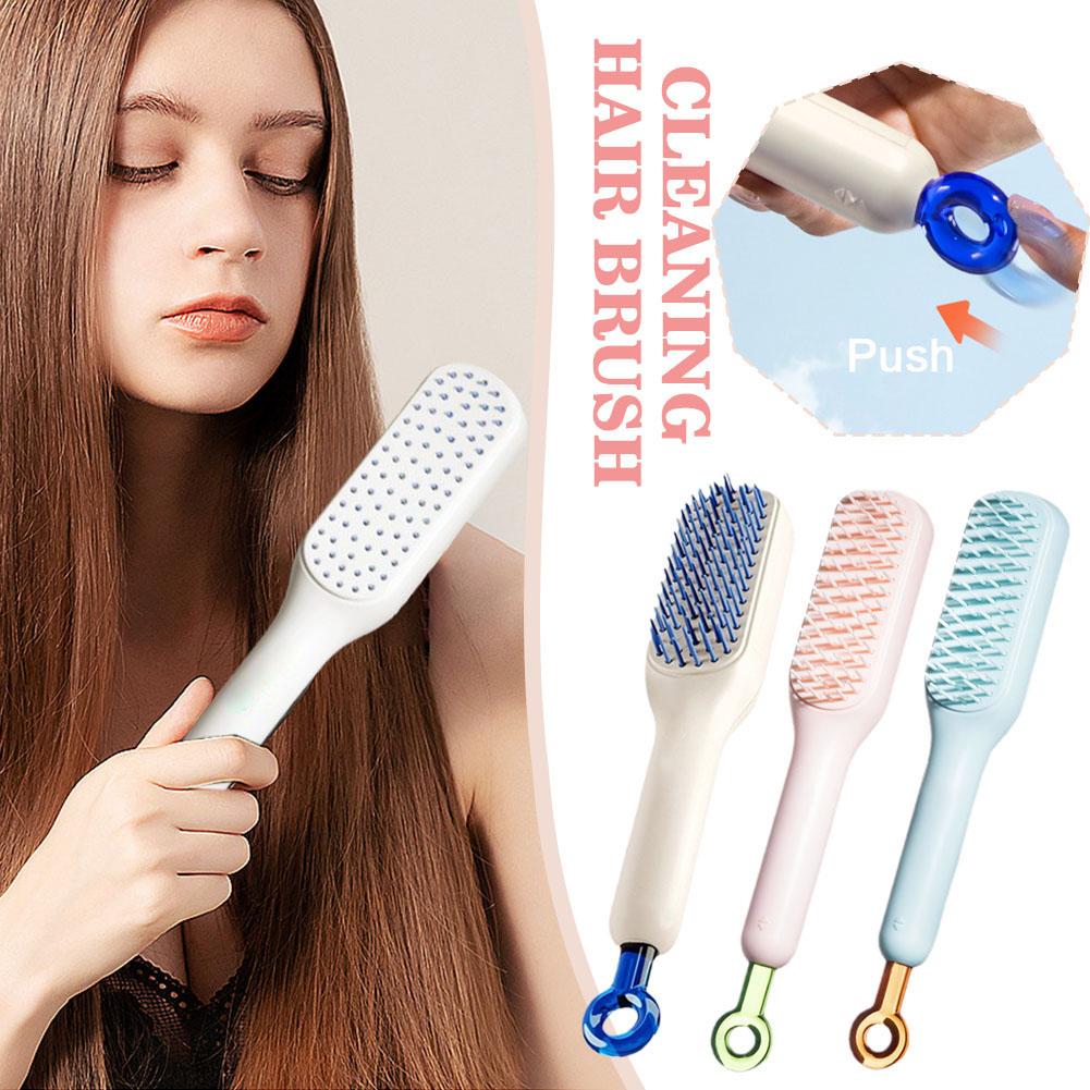 thumbnail image 2 of SGACAI Peine retráctil mágico para limpieza de cabello ABS, peine para peluquería, alisador, nuevo V8, 2 of 7
