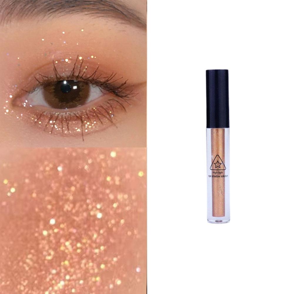 thumbnail image 4 of Wartleves Sombra de ojos líquida con purpurina, blanqueadora de ojos con brillo perlado natural ≥ Sombra de ojos, 4 of 7