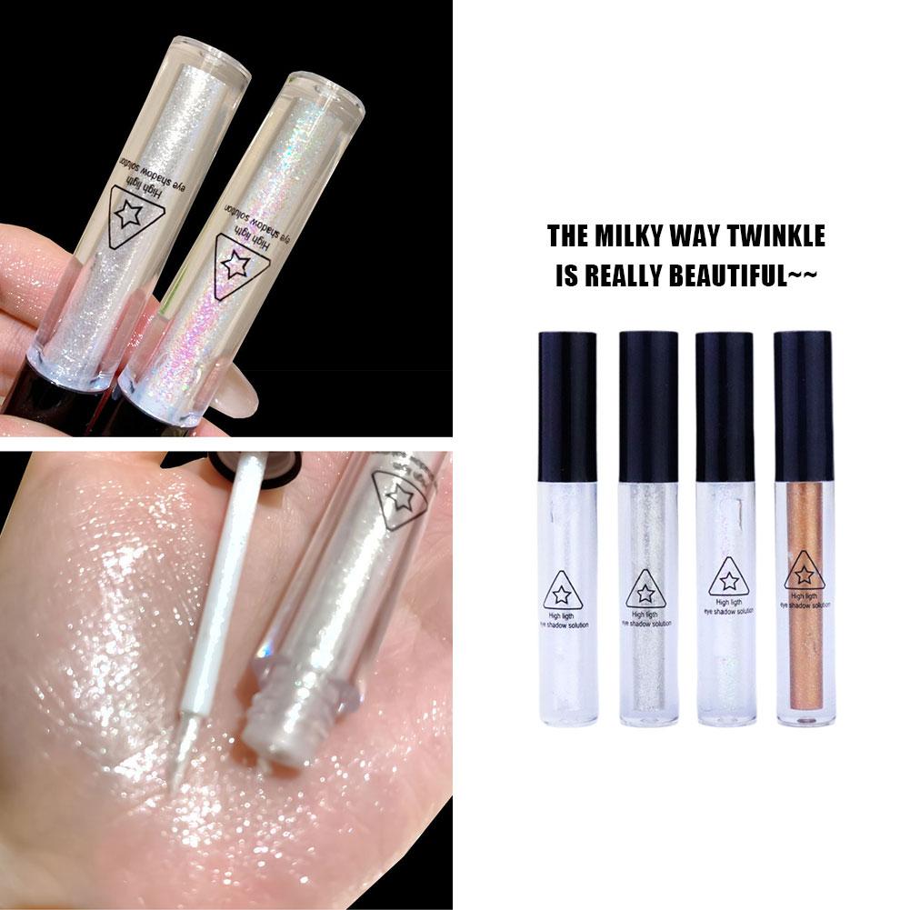 thumbnail image 2 of Wartleves Sombra de ojos líquida con purpurina, blanqueadora de ojos con brillo perlado natural ≥ Sombra de ojos, 2 of 7