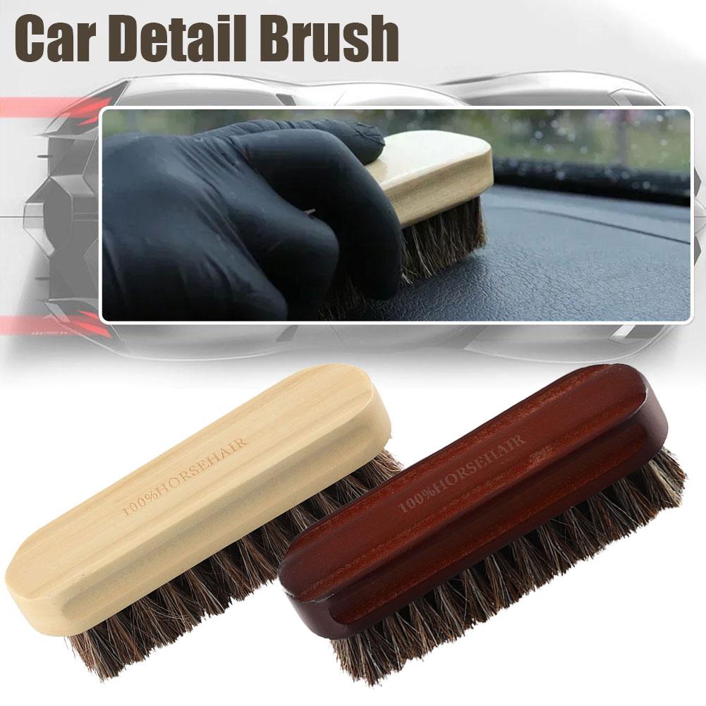 thumbnail image 5 of SGACAI Cepillo de madera de crin de caballo para pulir y limpiar el coche A3F7, 5 of 7