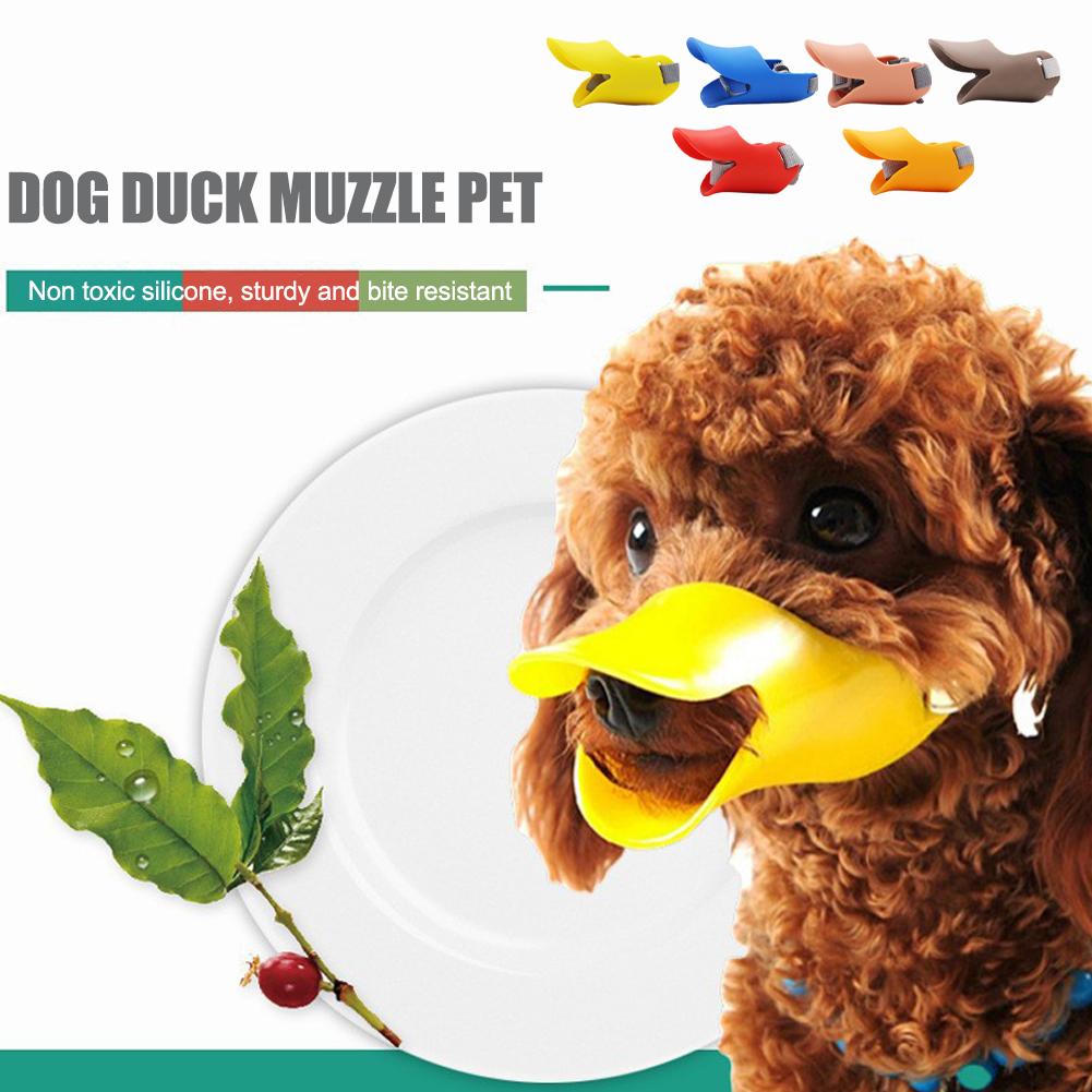 thumbnail image 3 of Ruifaya Bozal de pato antiladridos para perros pequeños Bozales ajustables para mascotas ν◇ Boca de seguridad, 3 of 7