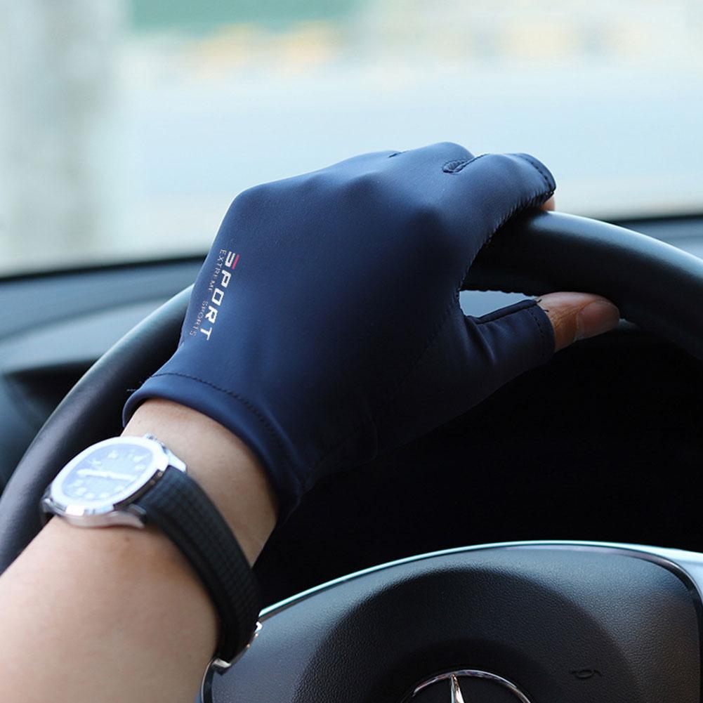 thumbnail image 2 of Wartleves Guantes deportivos de ciclismo Guantes de protección para carreras Transpirables Hielo Anti-UVღ Seda, 2 of 7