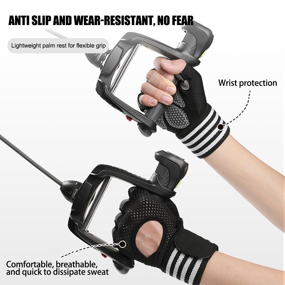 thumbnail image 3 of SGACAI 1 par de guantes de compresión para artritis: guantes de medio dedo para artritis para hombres y mujeres, 3 of 7