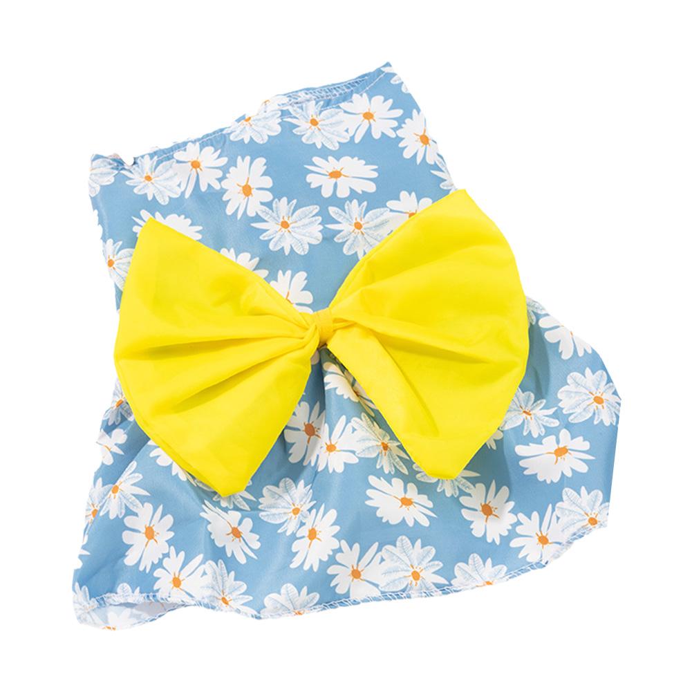 thumbnail image 4 of SGACAI Vestido de princesa para mascotas pequeñas, con lazo floral, para boda, para cachorros, de verano, Q8K3 ✨/, 4 of 7