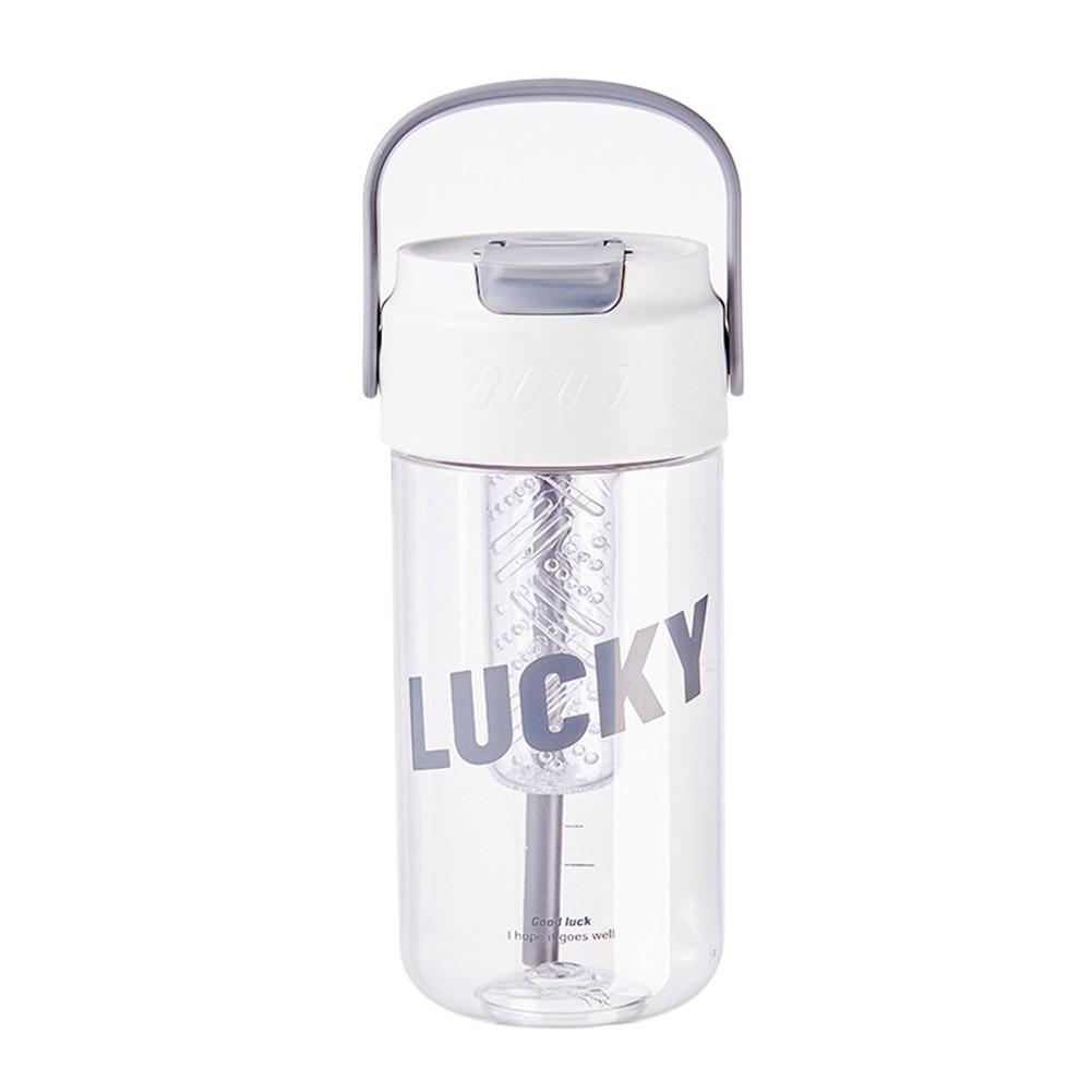 thumbnail image 5 of Wartleves Taza de agua de 600 ml, creativa, para una sola bebida, portátil, nueva P5, 5 of 7