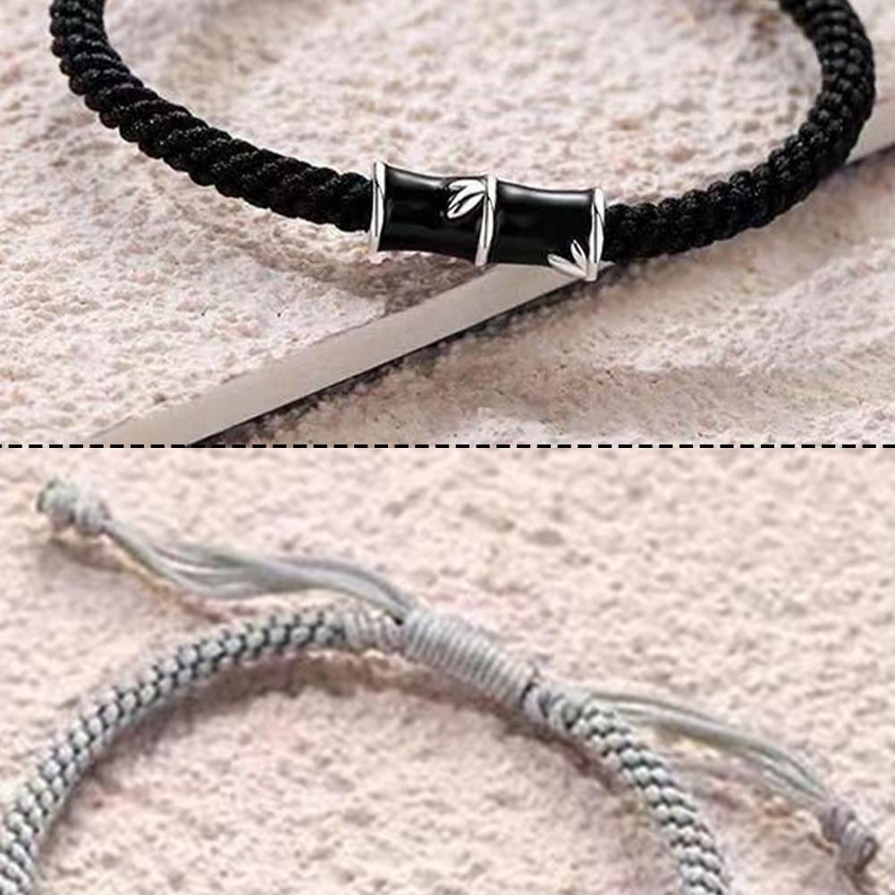 thumbnail image 3 of SGACAI Pulsera de pareja estilo coreano Correa de transporte para estudiantes Pulsera de regalo de cumpleaños, 3 of 7