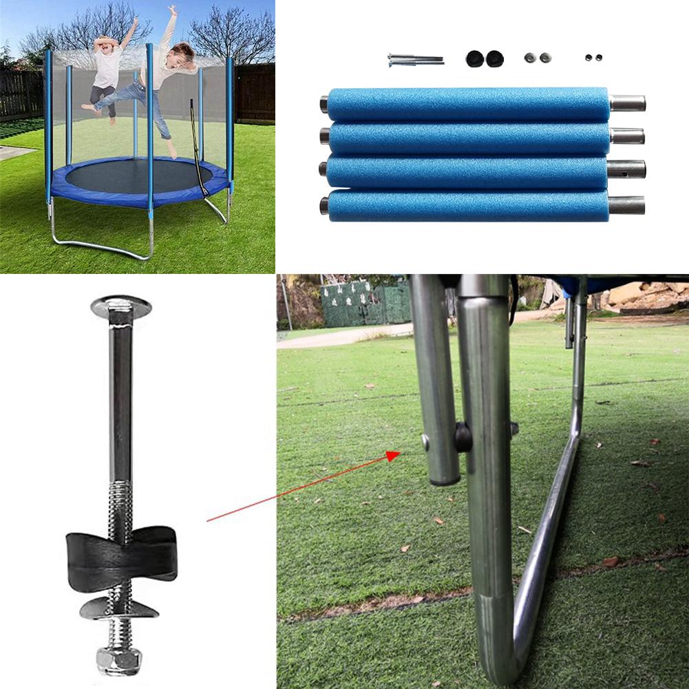 thumbnail image 4 of Wartleves Reemplazo de postes de trampolín con 4 postes de trampolín con protección anticolisión U4, 4 of 7