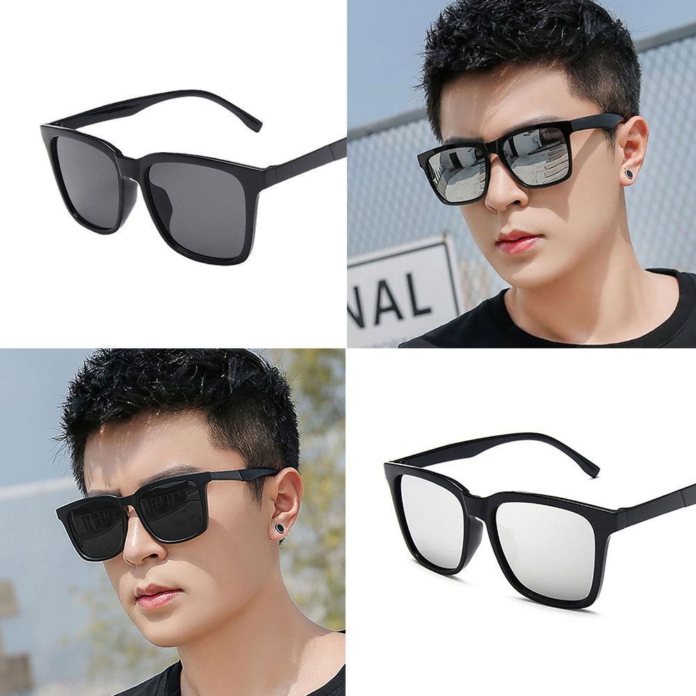 thumbnail image 2 of Ruifaya Gafas de sol cuadradas de montura grande para hombre, gafas de diseñador de marca, gafas de moda para conducir para hombre, 2 of 7