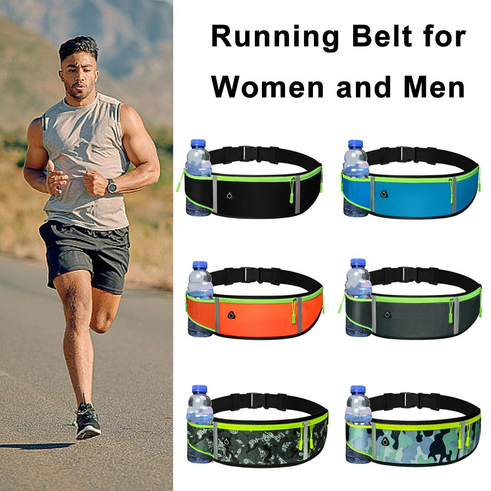 thumbnail image 2 of Wartleves Riñonera unisex para deportes, correr, trotar, viajar, teléfono, llaves, dinero, móvil, 2 of 7