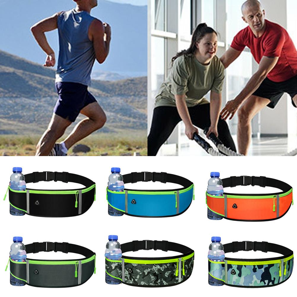thumbnail image 3 of Wartleves Riñonera unisex para deportes, correr, trotar, viajar, teléfono, llaves, dinero, móvil, 3 of 7