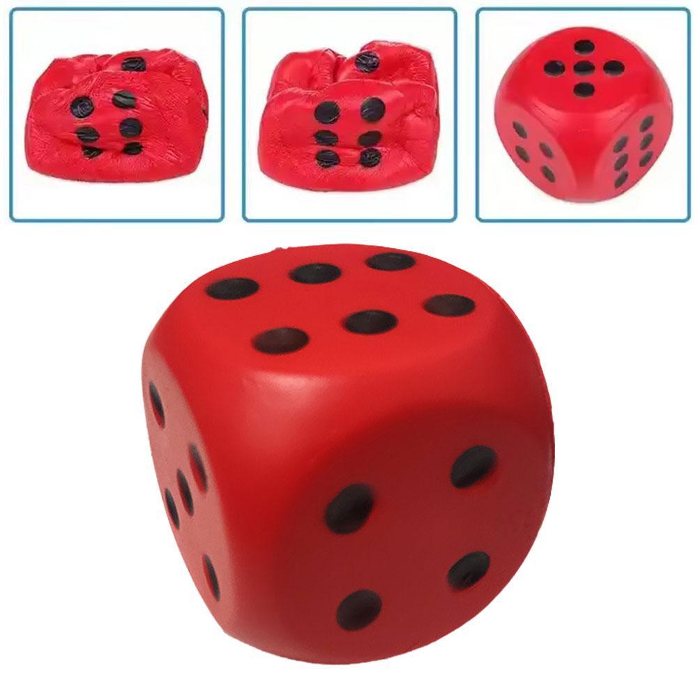 thumbnail image 3 of Ruifaya Dados grandes de PU para juegos de entretenimiento, dados numéricos, juguete para apretar para niños✨y, 3 of 7