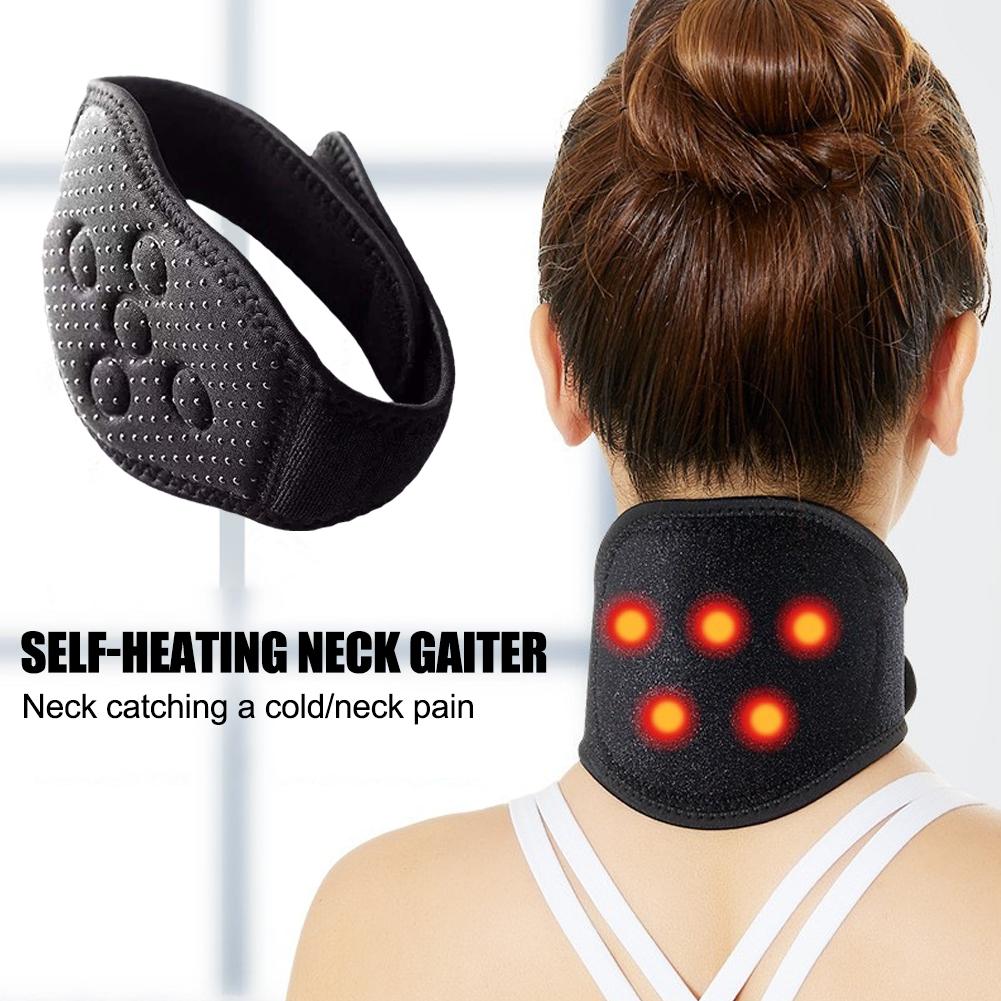 thumbnail image 4 of SGACAI Collarín de soporte magnético para el cuello con calefacción automática, almohadilla térmica para aliviar el dolor, USNEW, 4 of 7