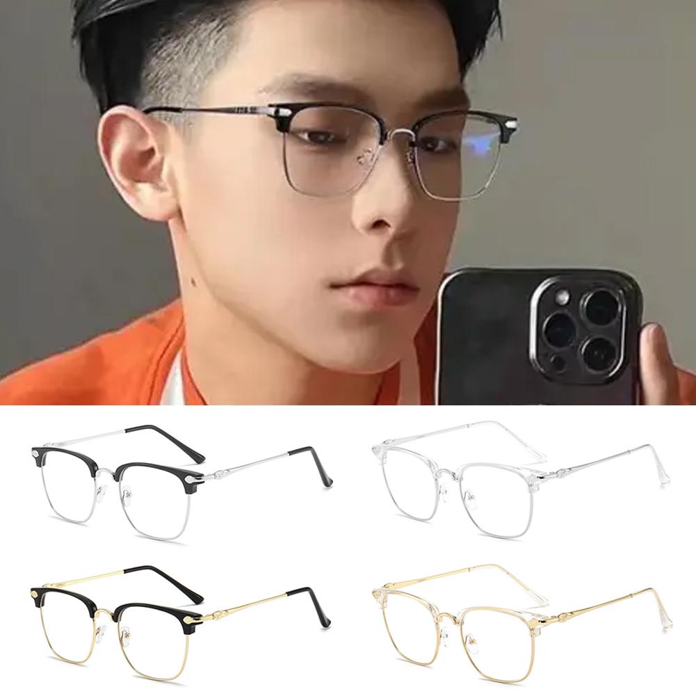 thumbnail image 2 of SGACAI Gafas de moda con montura media y protección contra la luz azul, 2 of 7