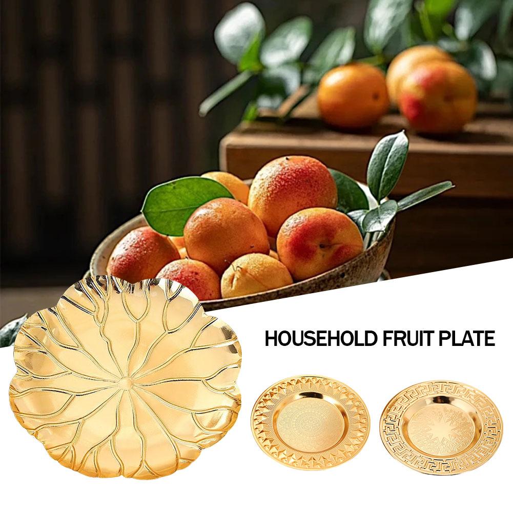 thumbnail image 3 of SGACAI Plato de fruta, plato para pastel, vajilla, mesa de comedor, postre, plato para aperitivos, almacenamiento, 3 of 7