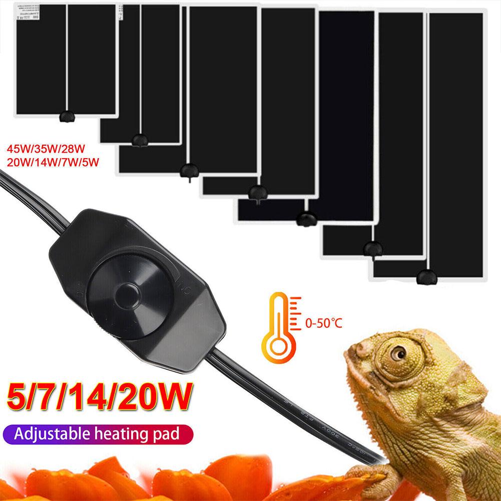 thumbnail image 2 of Wartleves NUEVA manta eléctrica para terrario para mascotas, calentador de alfombra para reptiles, calentador para mascotas, 2 of 7