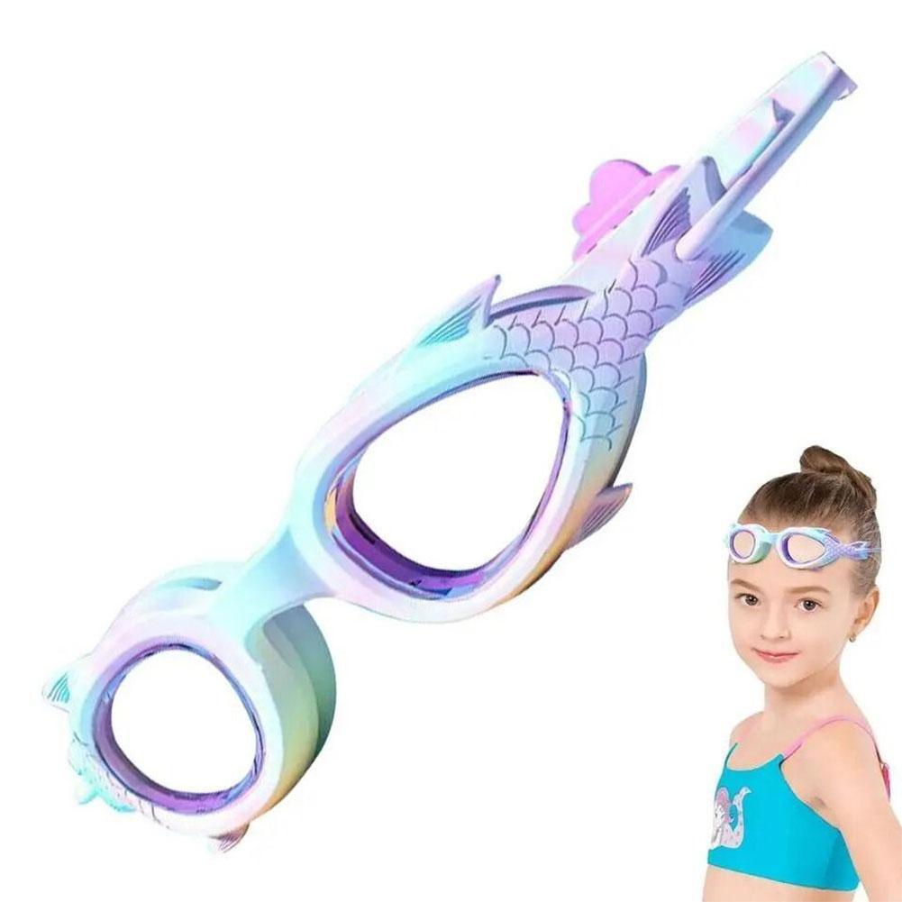 thumbnail image 2 of Wartleves Gafas de natación antivaho para niños, impermeables, para niñas, K Swim U, 2 of 7