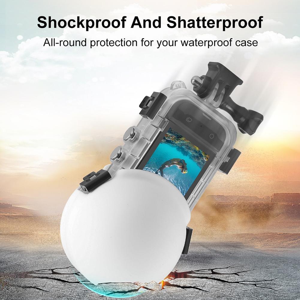 thumbnail image 4 of SGACAI Funda protectora de silicona para lente resistente al agua y a los golpes para Insta360 X4 9CA4, 4 of 7