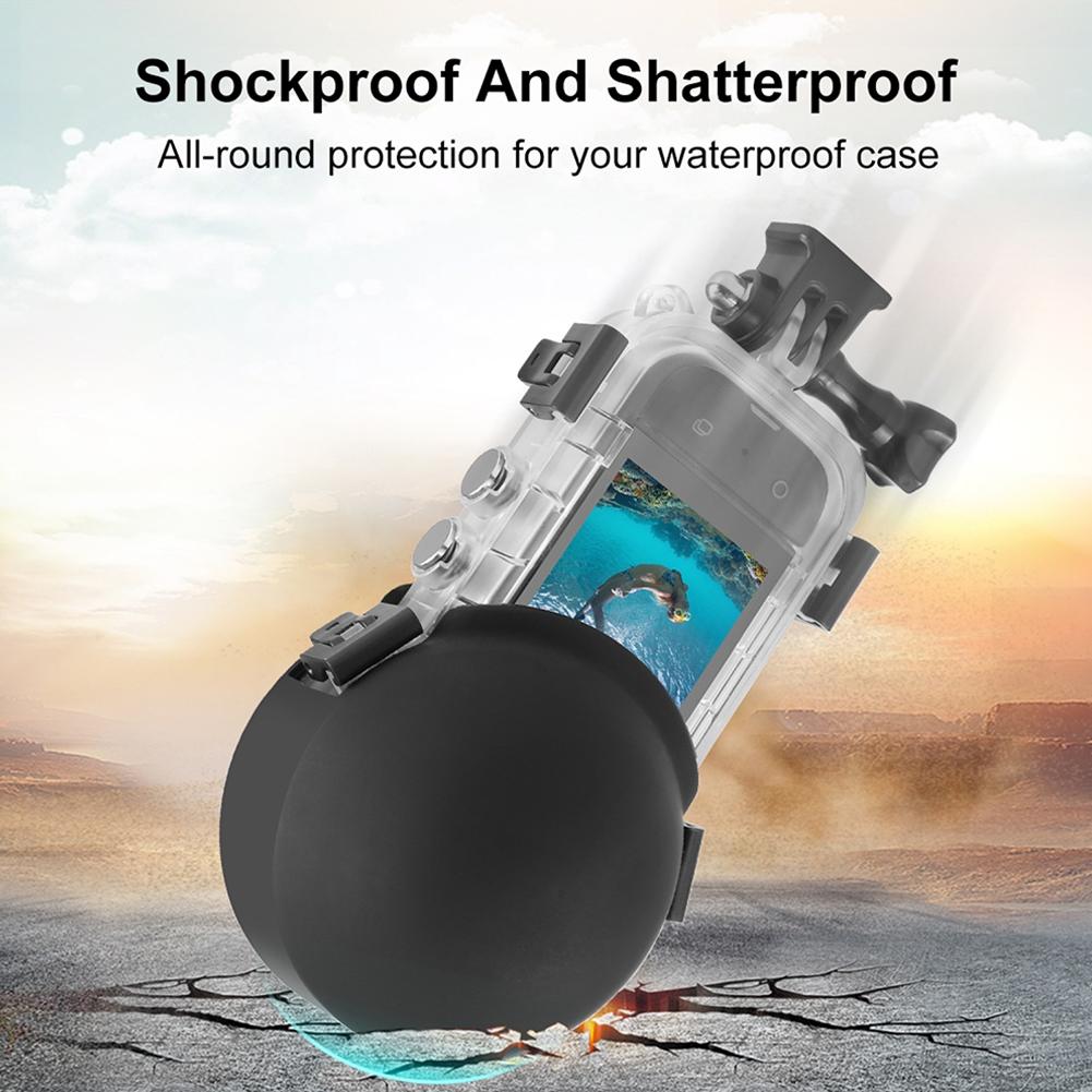 thumbnail image 2 of SGACAI Funda protectora de silicona para lente resistente al agua y a los golpes para Insta360 X4 9CA4, 2 of 7