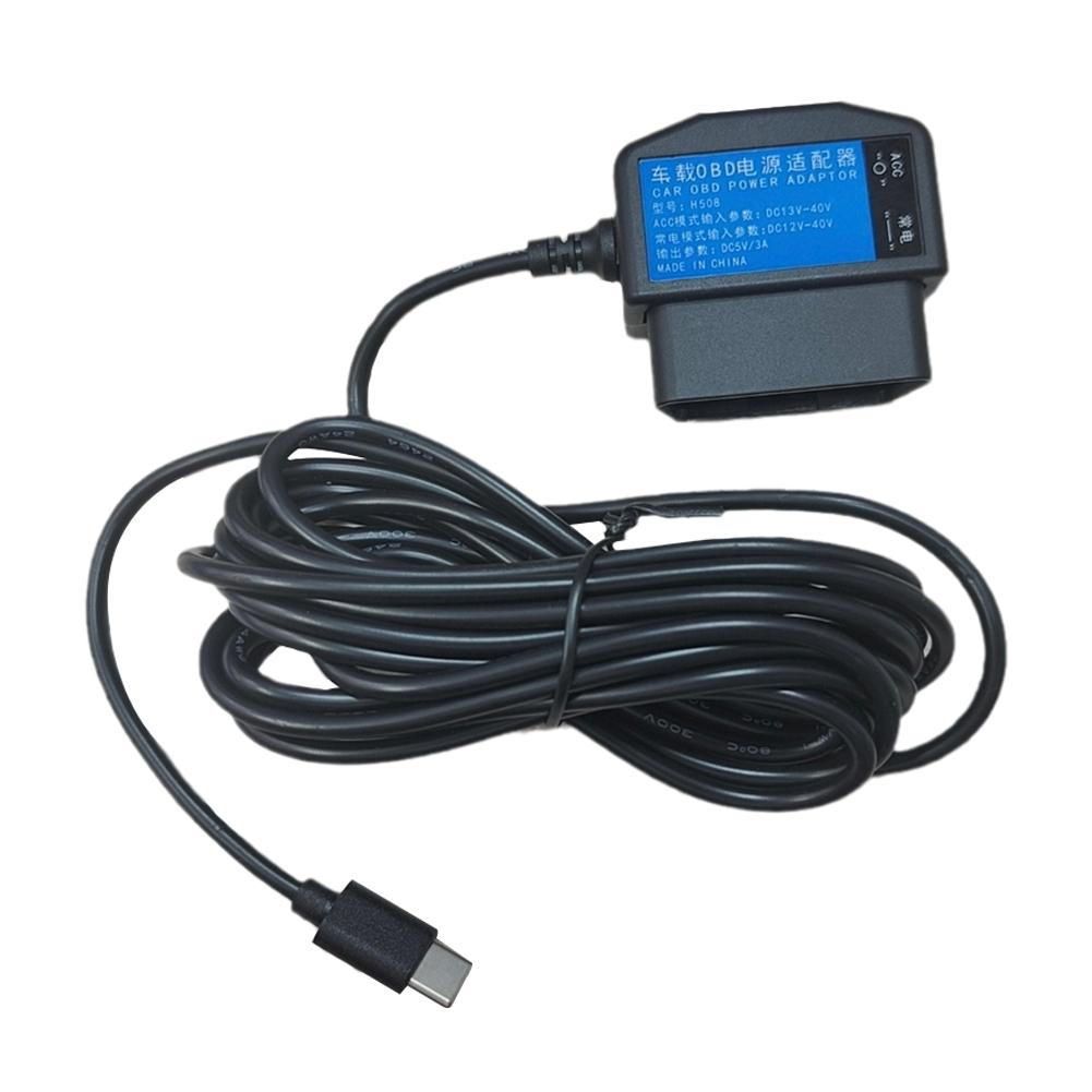 thumbnail image 4 of SGACAI Cargador con monitor de estacionamiento de 24 horas Adaptador OBD a USB Cable de alimentación / de λр J6W8, 4 of 7