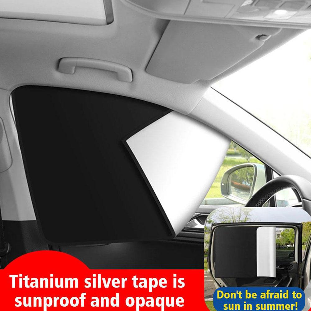 thumbnail image 2 of SGACAI Parasol universal para coche, magnético, para ventana lateral, retráctil, protector solar, P8, 2 of 7