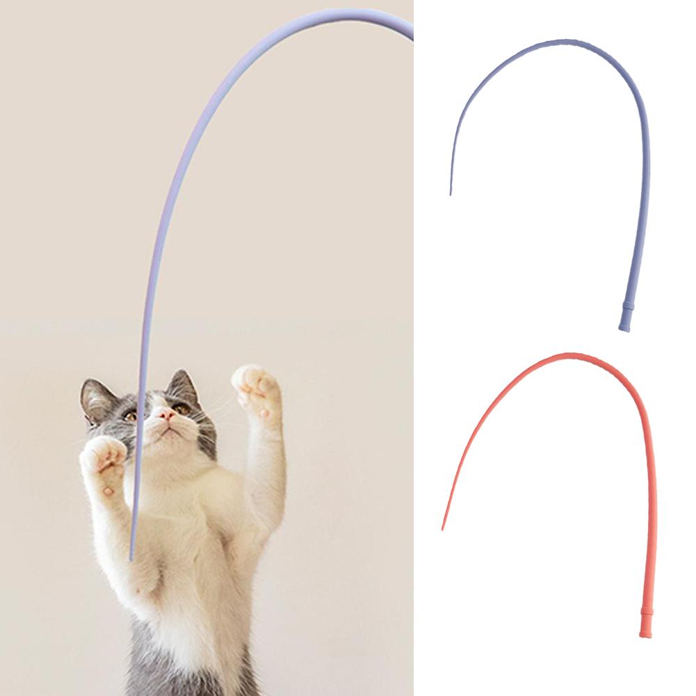 thumbnail image 4 of SGACAI Juguete para gato con cola de ratón simulada, divertido juguete para gato, cola de silicona larga para mascotas P4 βω, 4 of 7