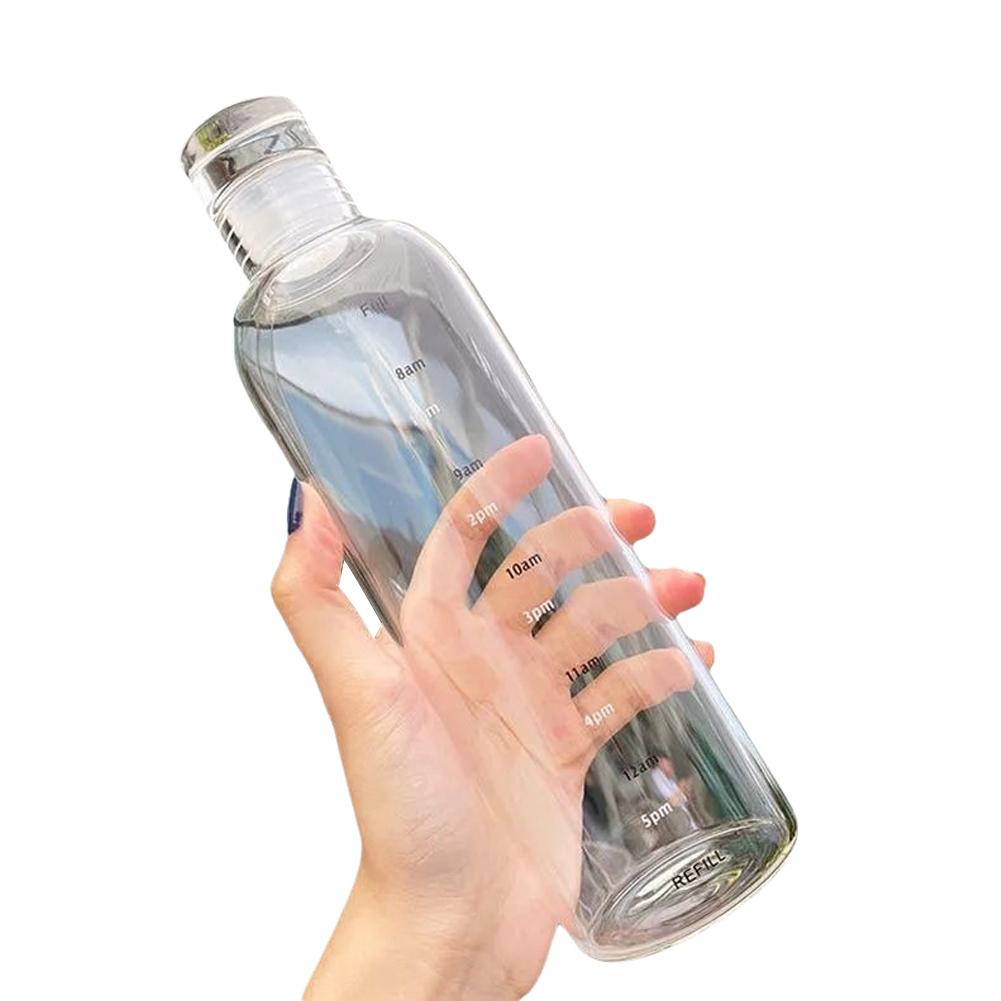 thumbnail image 4 of Wartleves Botella de agua de plástico transparente, capacidad de 500 ml/700 ml., 4 of 7